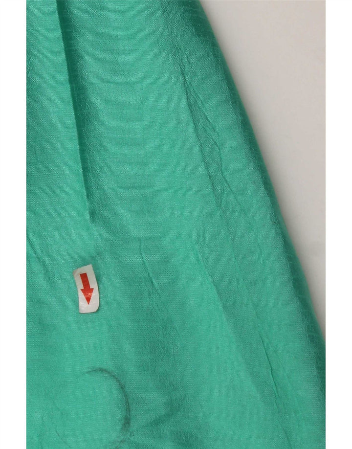 Vintage Damen Maxikleid UK 8 Small Grün