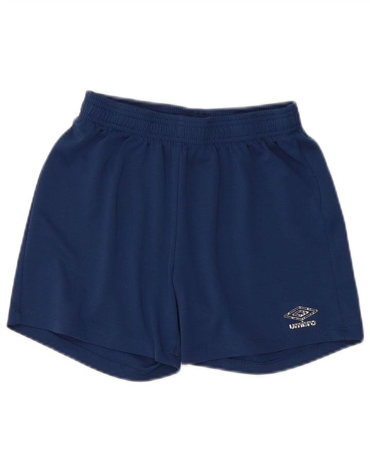 UMBRO Sportshorts für Jungen, 9–10 Jahre, mittelgroß, Marineblau