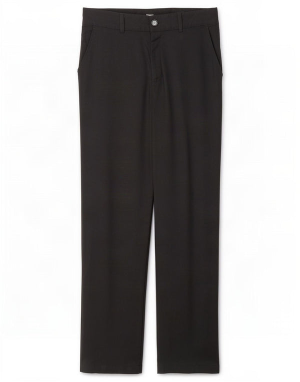 Adidas Damen Climalite Straight Chino Hose W34 L34 Marineblau Polyester