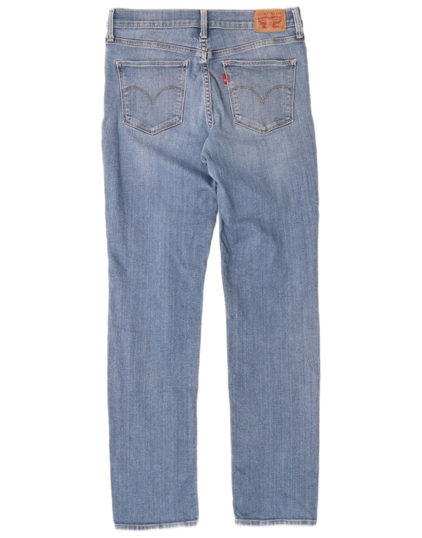 Levi's Damen Straight Jeans W29 L30 Blaue Baumwolle