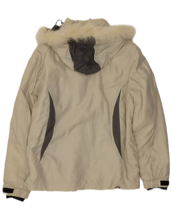 Colmar Herren-Skijacke mit Kapuze IT 46 Small Beige Colourblock