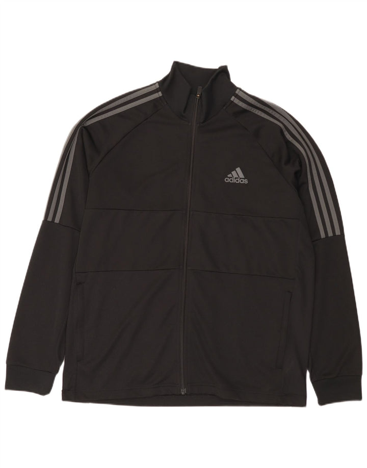 Adidas Herren Aeroready Trainingsanzug Top Jacke XL Schwarz Polyester