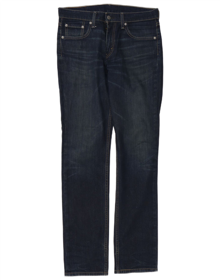 LEVI'S Herren 511 Slim Jeans W30 L34 Marineblau Baumwolle