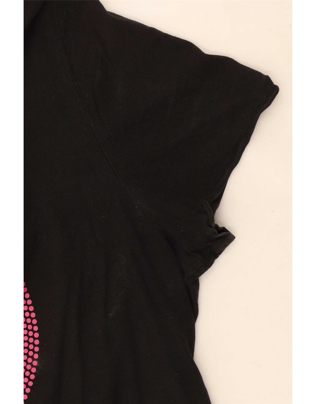Puma Damen Graphic T-Shirt Top UK 12 Medium Schwarz