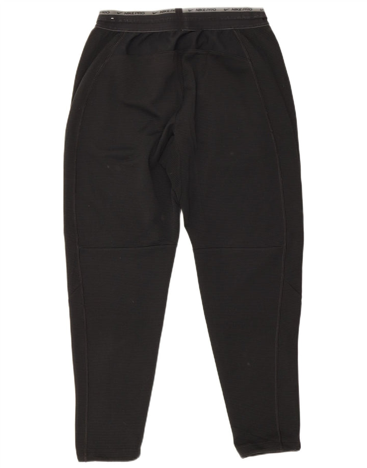 Nike Herren-Trainingshose mit Dri-Fit-Grafik, mittelschwarzes Polyester