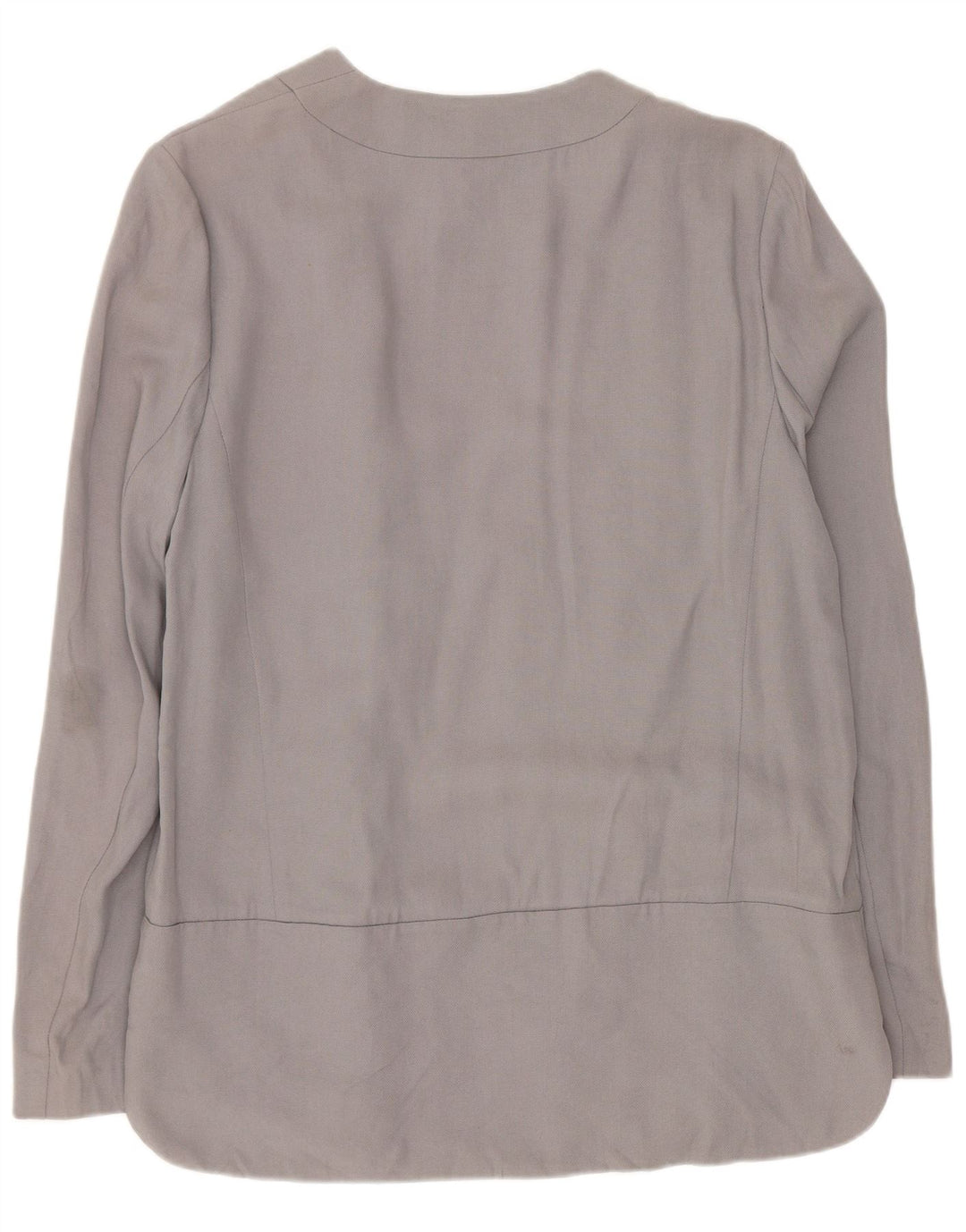 Marks & Spencer Womens Open Blazer Jacke UK 10 Small Grau Lyocell