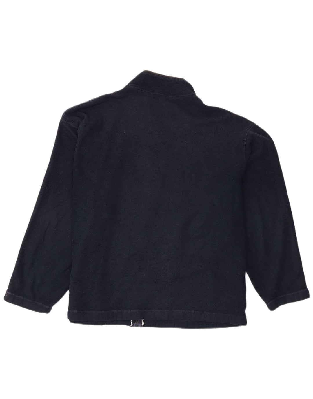 Marks & Spencer Herren Fleecejacke UK 40 Large Marineblau Polyester