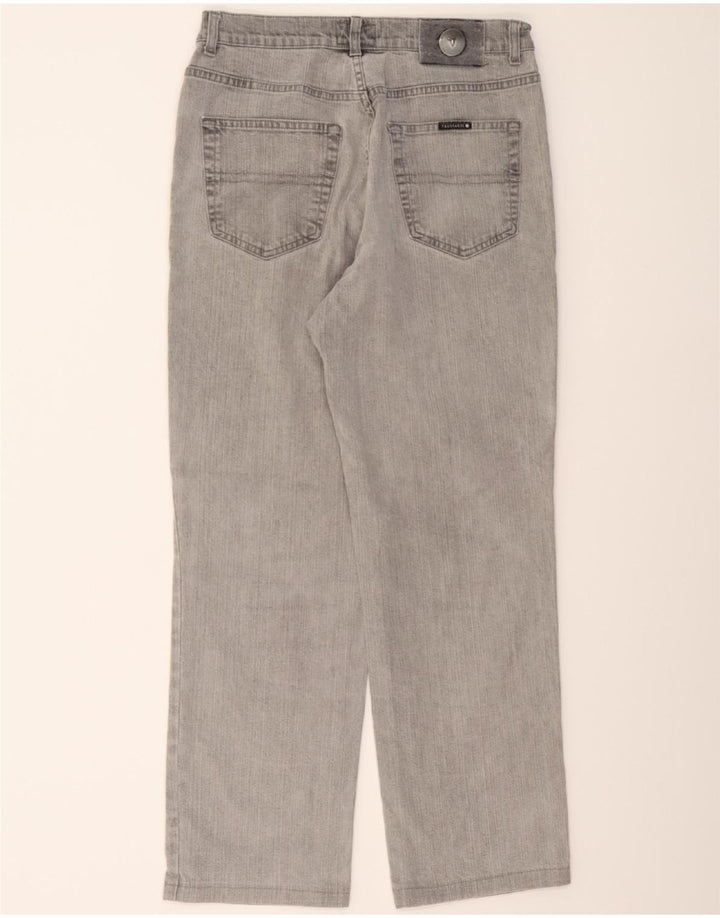 TRUSSARDI Mens Straight Jeans W34 L29 Grey Vintage Trussardi and Second-Hand Trussardi from Messina Hembry 