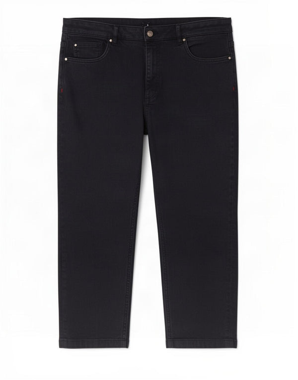 Crew Clothing Womens Cropped Jeans UK 16 Large W34 L24 Navy Blue Cotton