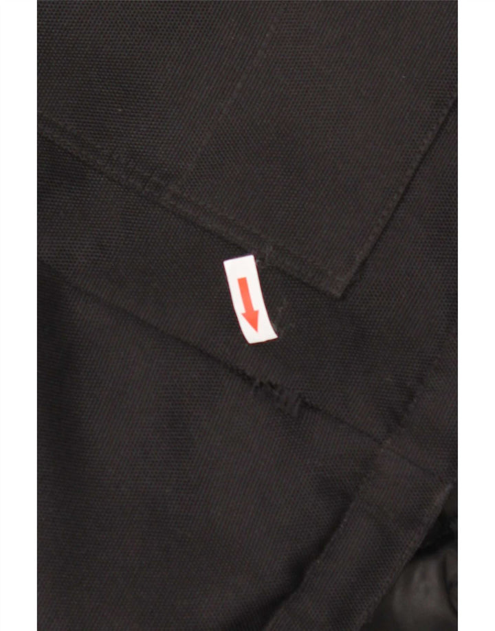 G-Star Herren-Jacke mit Kapuze, gepolstert, UK 40, Größe L, Schwarz, Polyester