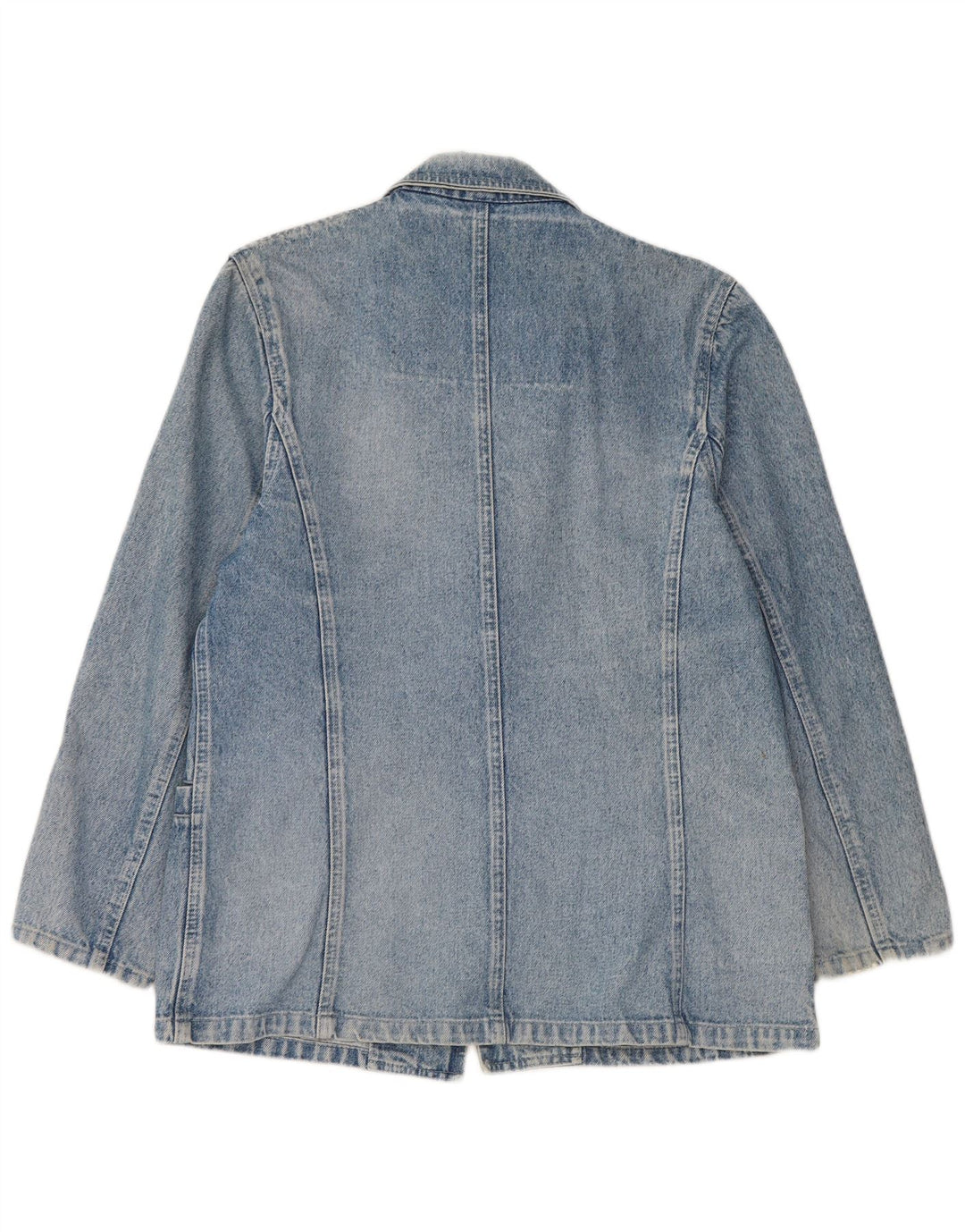 Bianca Maria Caselli Damen 1-Knopf-Jeansblazerjacke UK 14 Mittelblau
