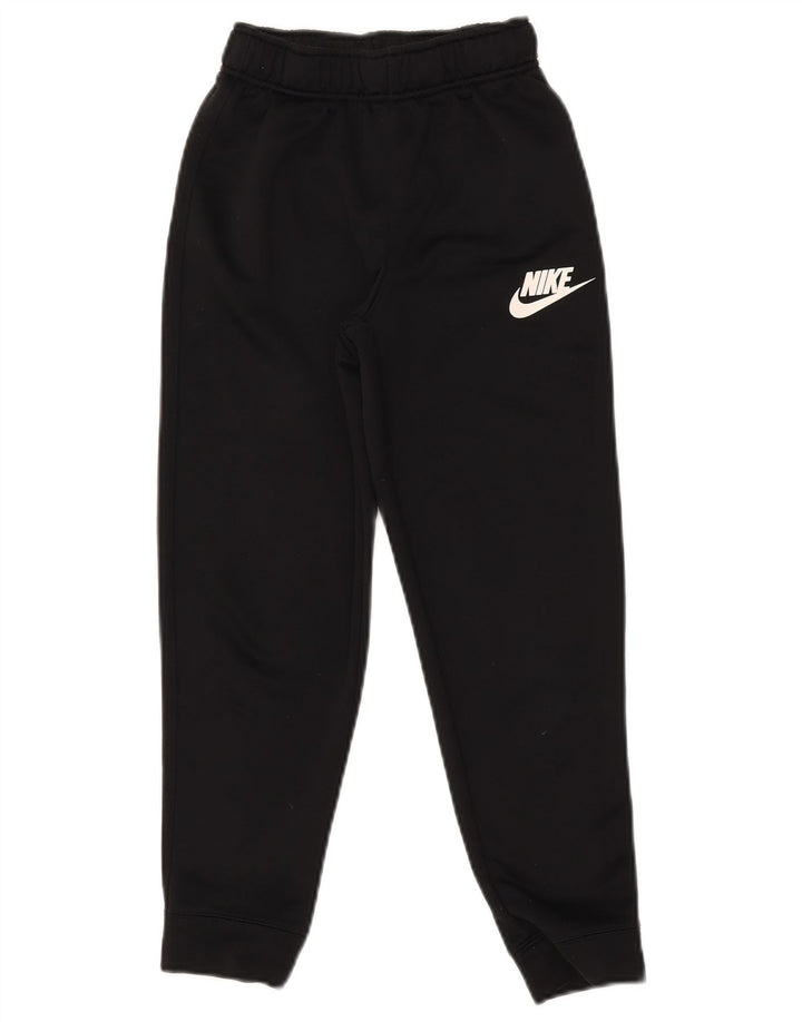 Nike Jungen-Trainingshose, Jogginghose, 8–9 Jahre, Größe S, Schwarz, Polyester