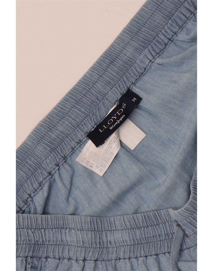 Lloyd's Gerader Damenrock Medium W32 Blaue Baumwolle