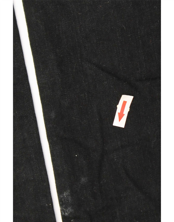 Levi's Herren 514 Straight Jeans W36 L34 Schwarze Baumwolle