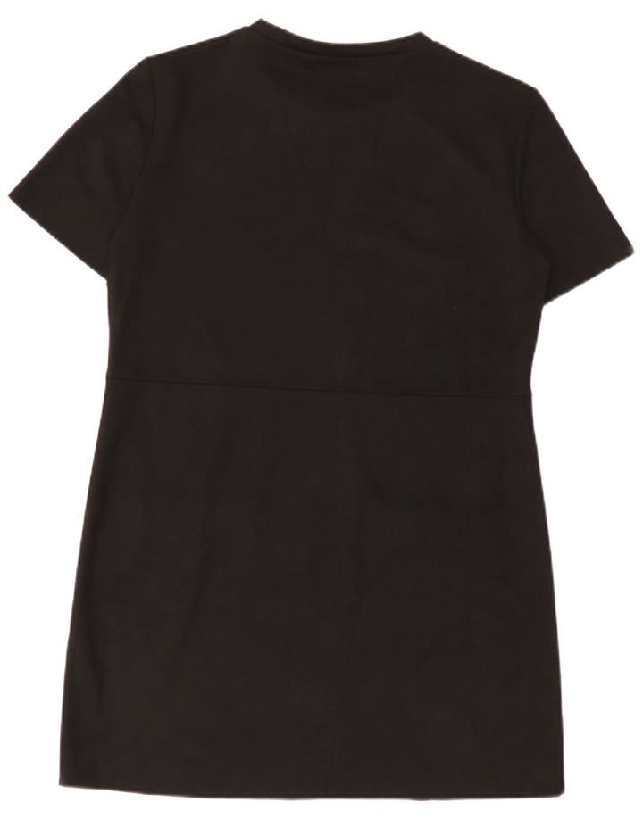 Zara Damen Etuikleid UK 14 Medium Schwarz