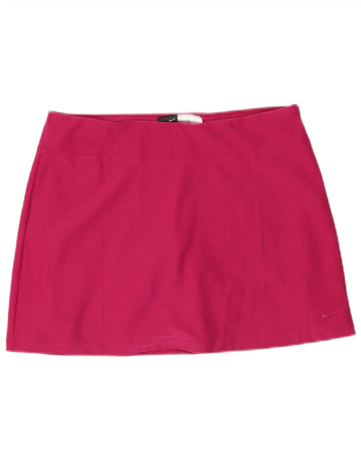 NIKE Damen Dri Fit Skort US 16/18 XL Rosa Polyester