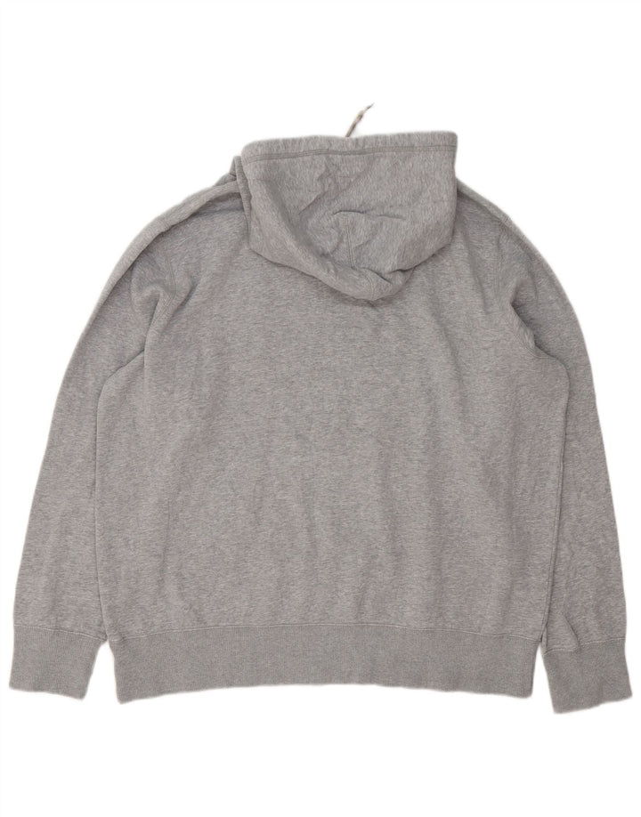Nike Herren Hoodie Pullover XL Grau Baumwolle