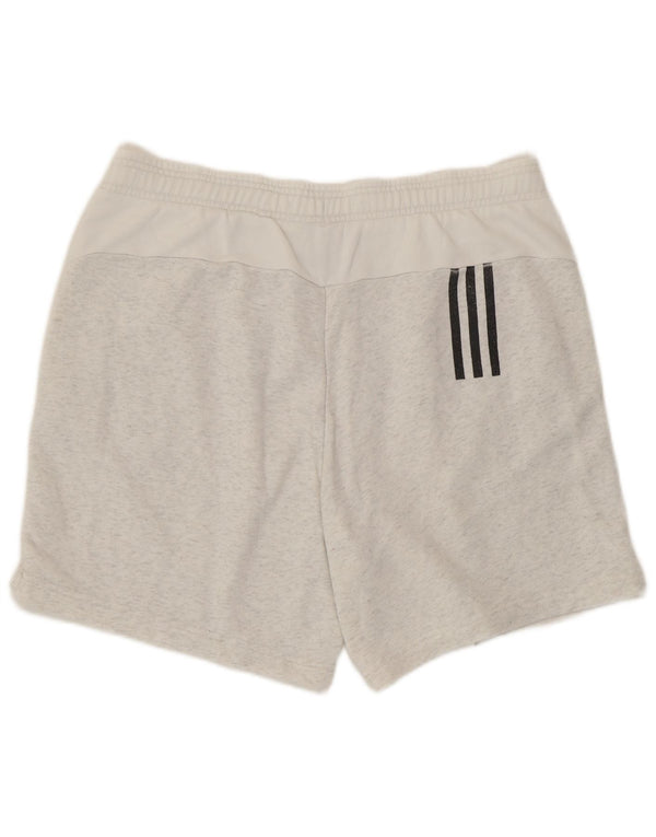 Adidas Herren Sportshorts Große graue Baumwolle