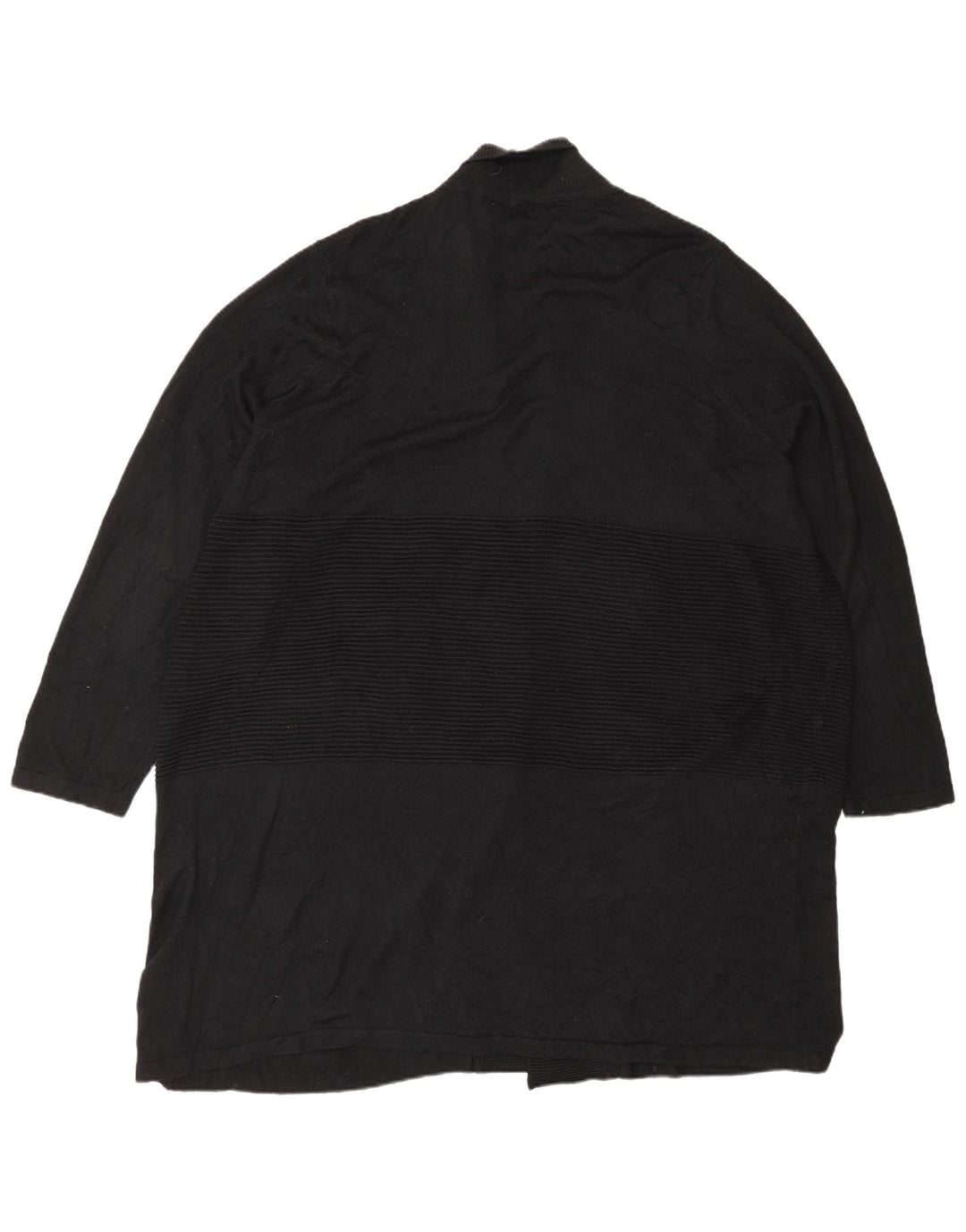 Marks & Spencer Damen Autograph Longline Cardigan Pullover UK 18 XL Schwarz