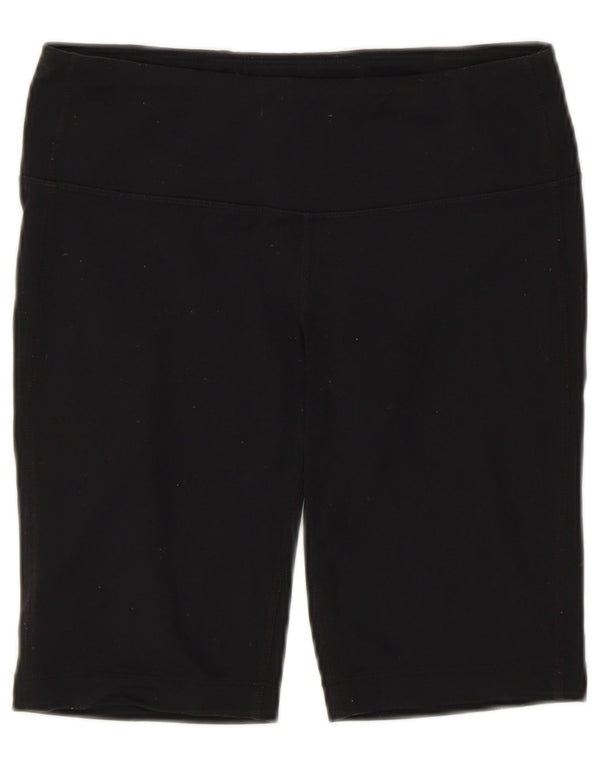 ATHLETA Damen Sportshorts UK 8 Small Schwarz Polyester