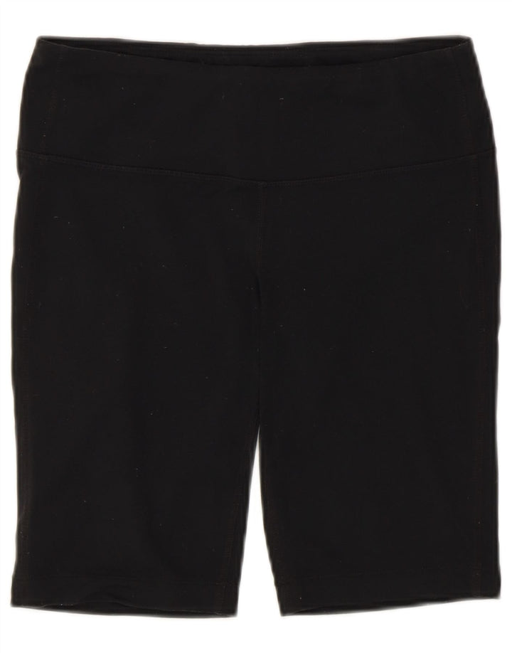 ATHLETA Damen Sportshorts UK 8 Small Schwarz Polyester