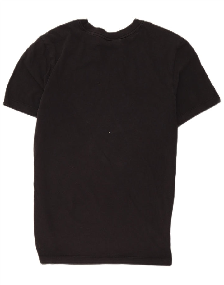 Nike Herren-T-Shirt mit Grafik, Größe S, schwarze Baumwolle
