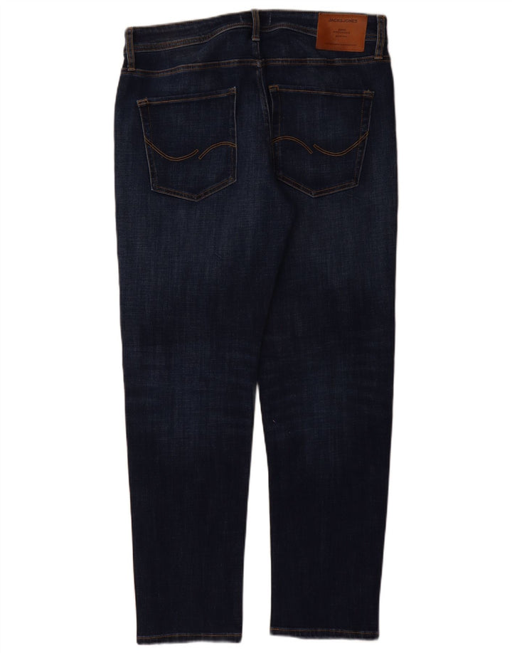 Jack & Jones Herren Slim Jeans W34 L32 Blaue Baumwolle