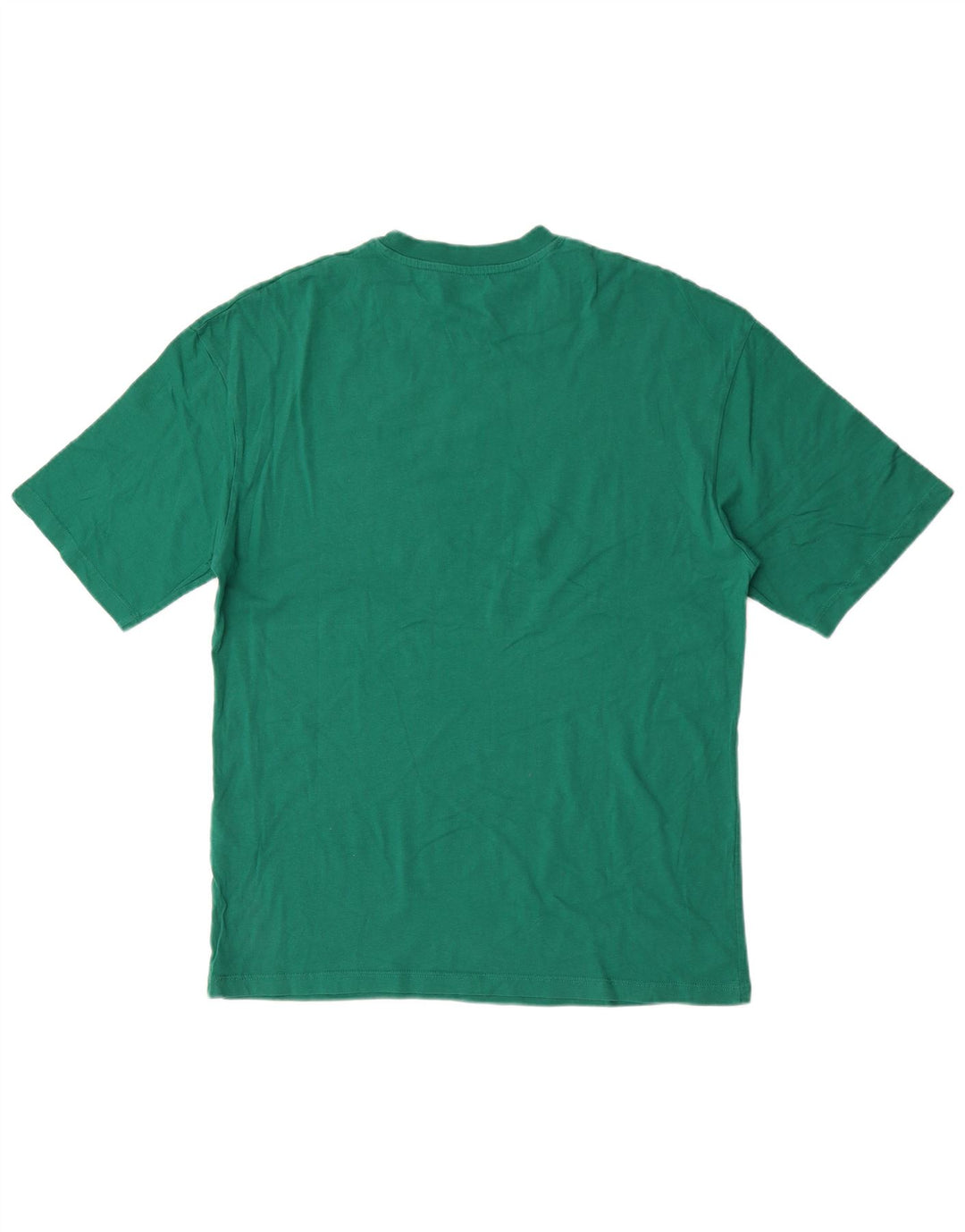 Jack & Jones Herren Reguläres T-Shirt-Oberteil aus mittelgrüner Baumwolle
