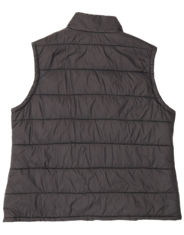Mountain Warehouse Wattierte Damenweste, UK 20 2XL, schwarzes Nylon