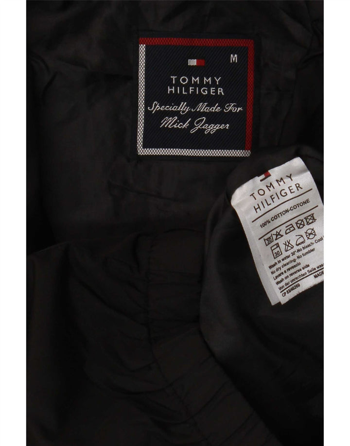 Tommy Hilfiger Herren Mick Jagger Graphic Bomberjacke UK 38 Medium Schwarz