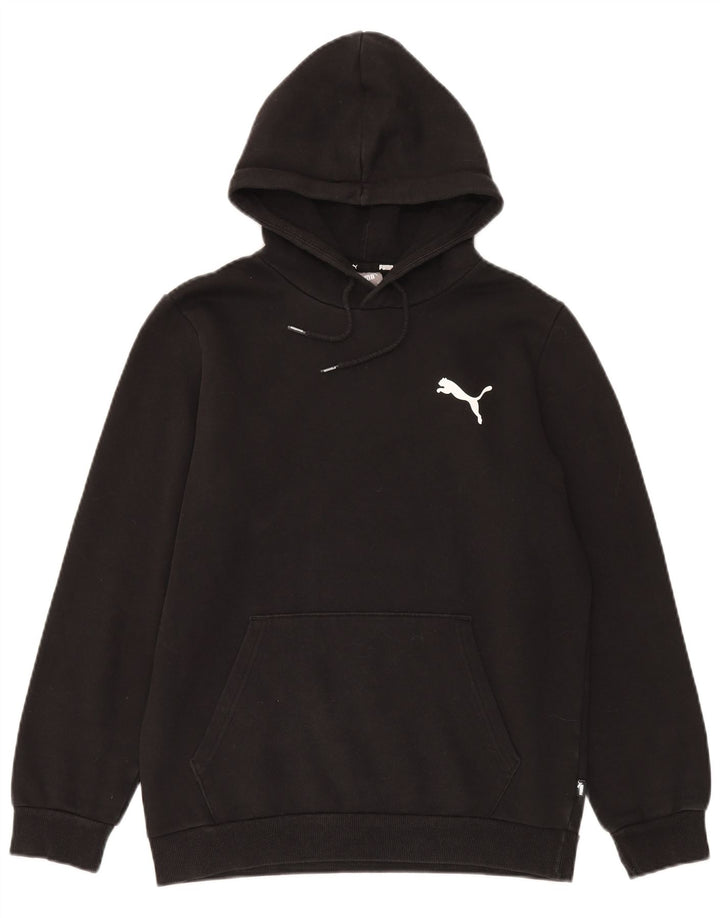 Puma Herren Kapuzenpullover Small Schwarz Baumwolle