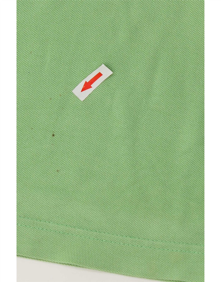 Kappa Herren-Poloshirt aus mittelgrüner Baumwolle