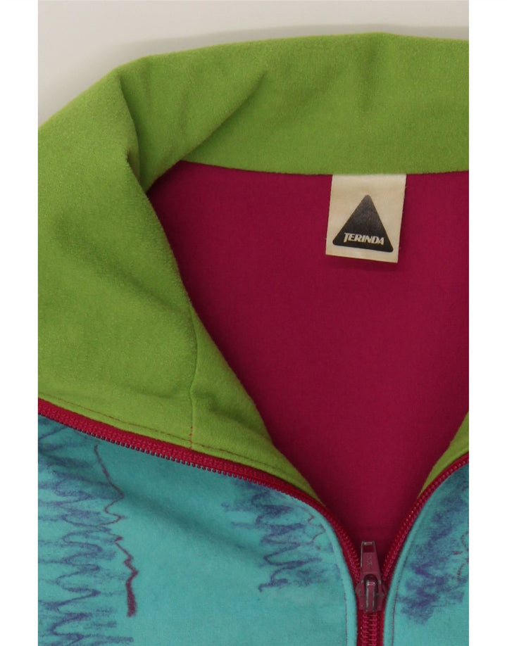 TERINDA Mens Tracksuit Top Jacket XL Pink Colourblock Vintage Terinda and Second-Hand Terinda from Messina Hembry 