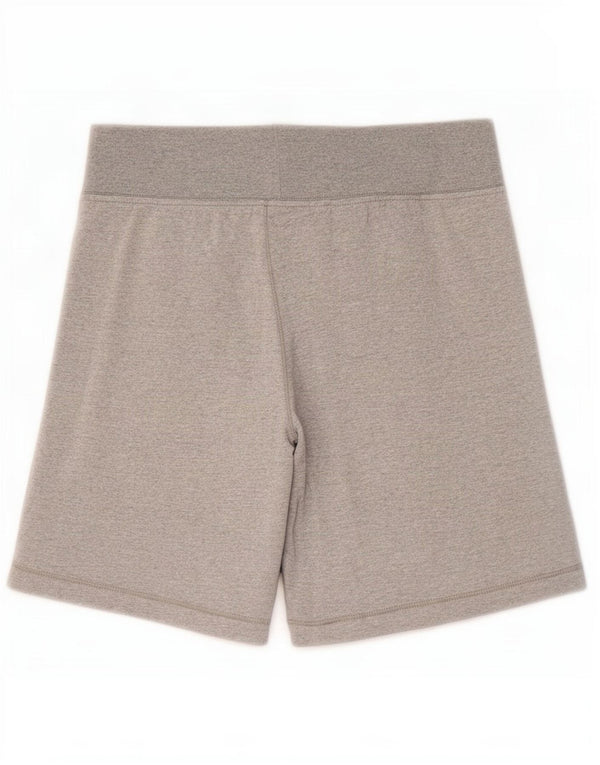 Champion Womens Heritage Classics Sport Shorts UK 12 Medium Grey Cotton