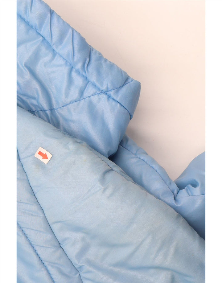 MARILENA Wattierte Herrenjacke UK 36 Small Blue Colourblock