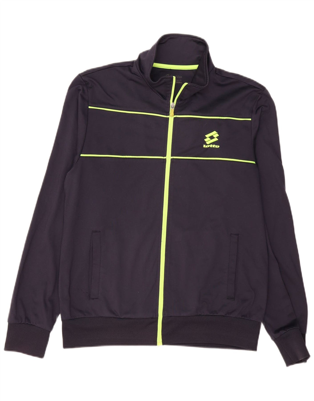 Lotto Herren-Trainingsanzug-Top-Jacke, mittelgroß, Marineblau