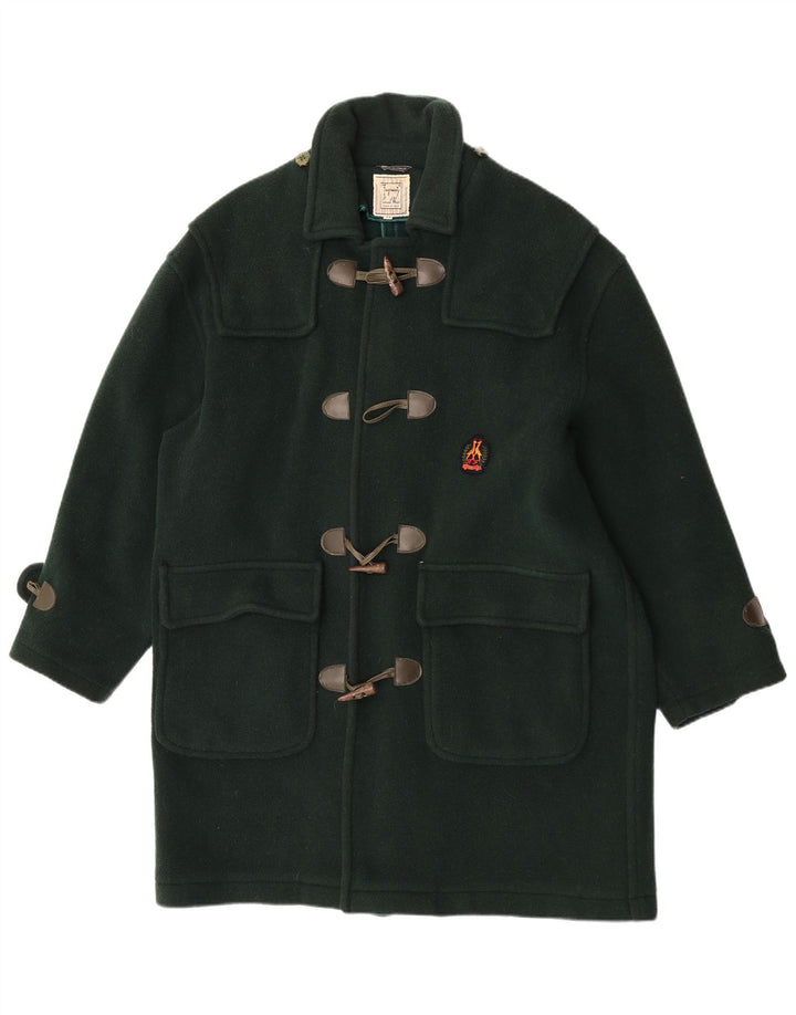 Vintage Herren Dufflecoat UK 44 2XL Grün