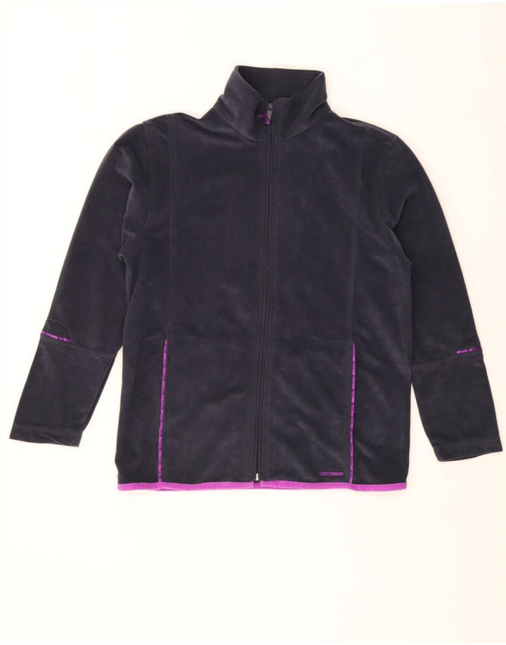 Lotto Damen-Trainingsanzug-Oberteil, übergroß, Jacke, UK 10, Größe S, Lila, Polyester