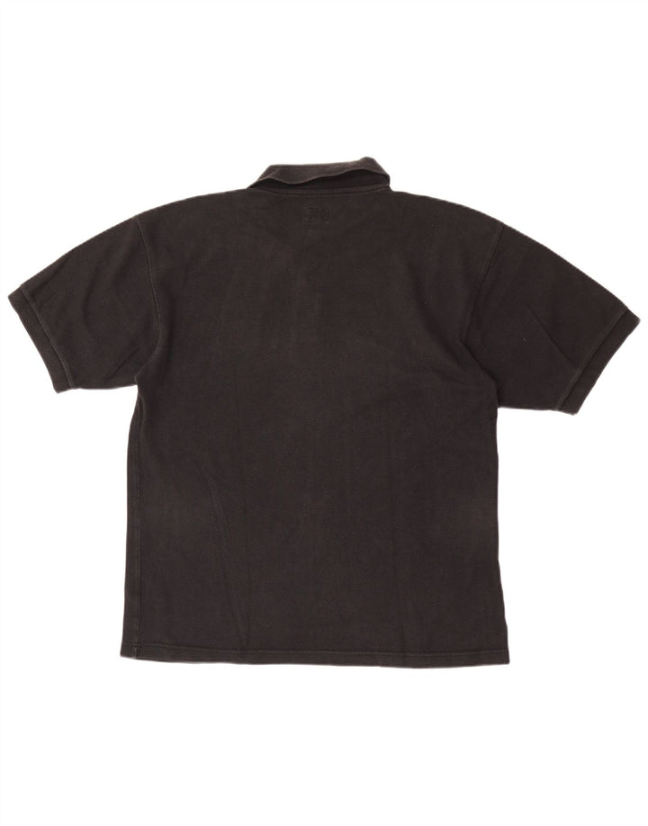 Levi's Herren-Poloshirt, groß, aus schwarzer Baumwolle