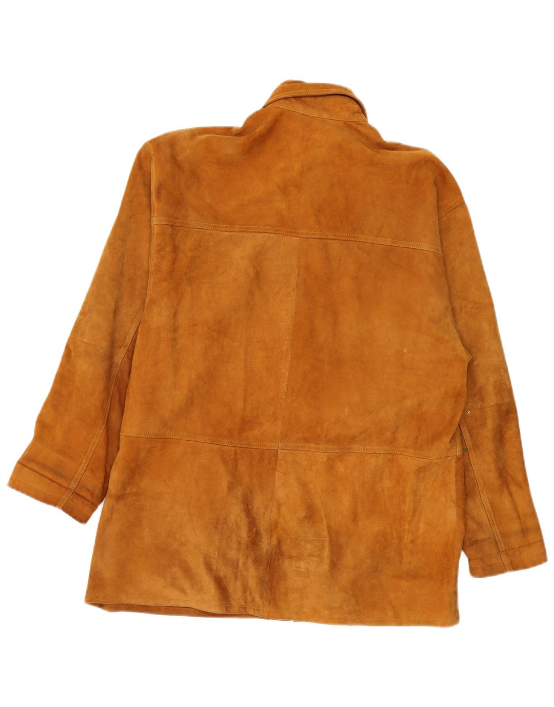 Vintage Damen Wildlederjacke UK 16 Large Braun
