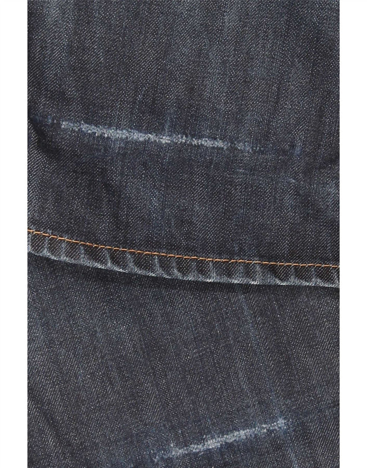Hugo Boss Herren Slim Jeans W31 L34 Marineblaue Baumwolle