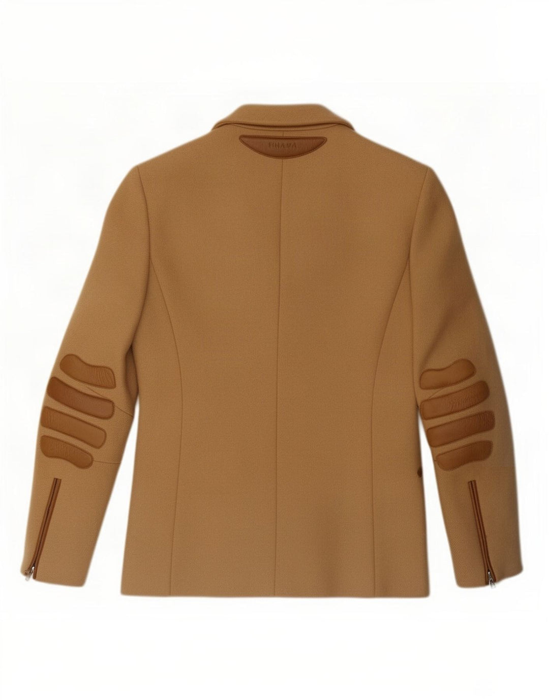Prada Damen 3-Knopf-Blazerjacke IT 38 XS Beige Wolle Klassisch