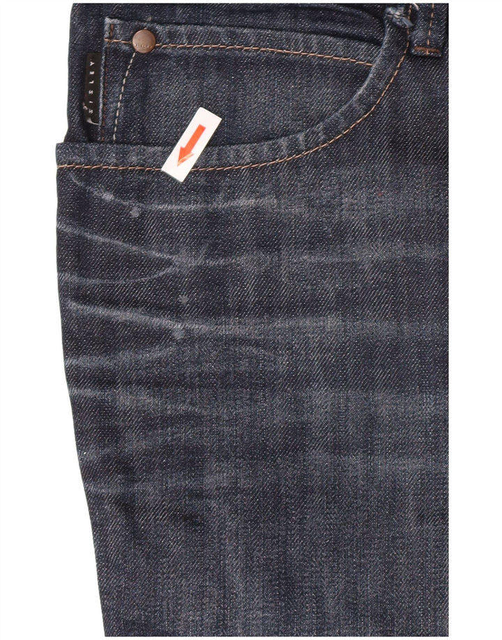 Sisley Herren Belfast Slim Jeans W35 L30 Marineblau Baumwolle