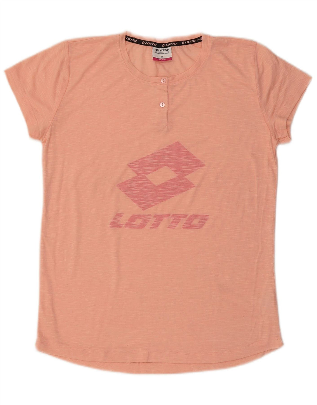 Lotto Grafik-T-Shirt für Damen, UK 14, Mittelrosa, Polyester