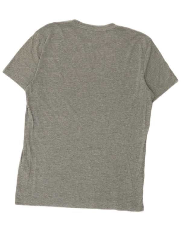 All Saints Herren-T-Shirt aus mittelgrüner Baumwolle