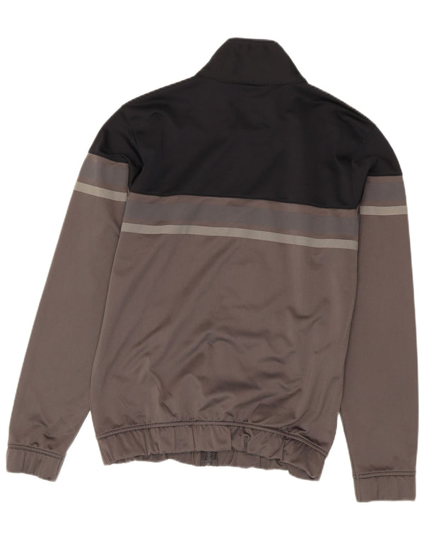 Champion Herren-Trainingsanzug-Oberjacke, Mittelgrau, Farbblock