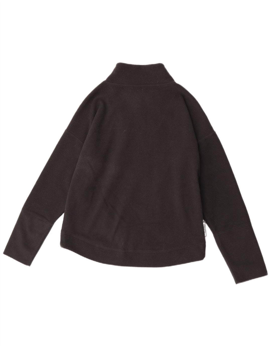 Under Armour Damen-Fleecepullover mit grafischem Reißverschluss und Kragen, UK 14, mittelschwarz