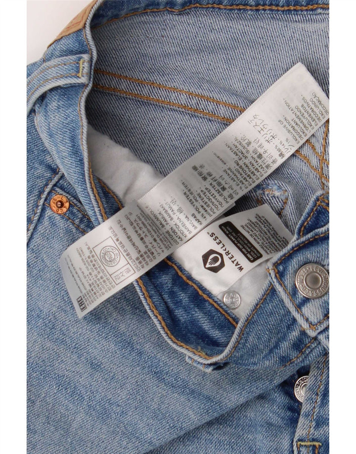 Levi's Herren Ribcage Straight Jeans W28 L27 Blaue Baumwolle