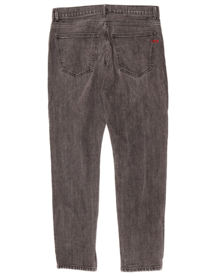 Diesel Herren Thanaz Slim Jeans W30 L30 Graue Baumwolle