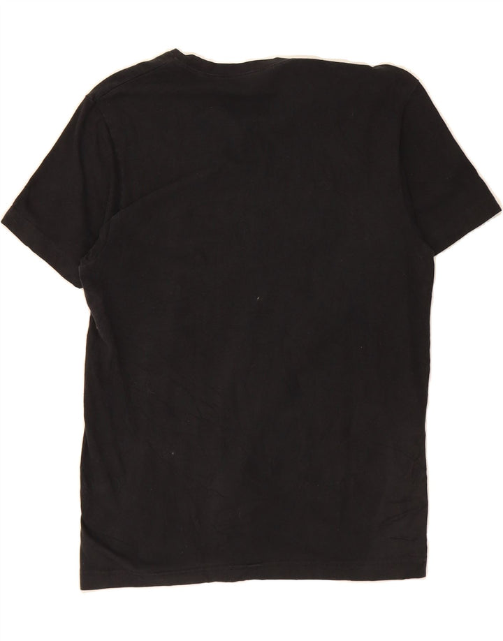 NAUTICA Womens T-Shirt Top UK 12 Medium Black Cotton Vintage Nautica and Second-Hand Nautica from Messina Hembry 